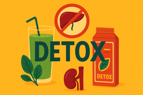 Detox juices and supplements of the kind marketed for cleansing the body