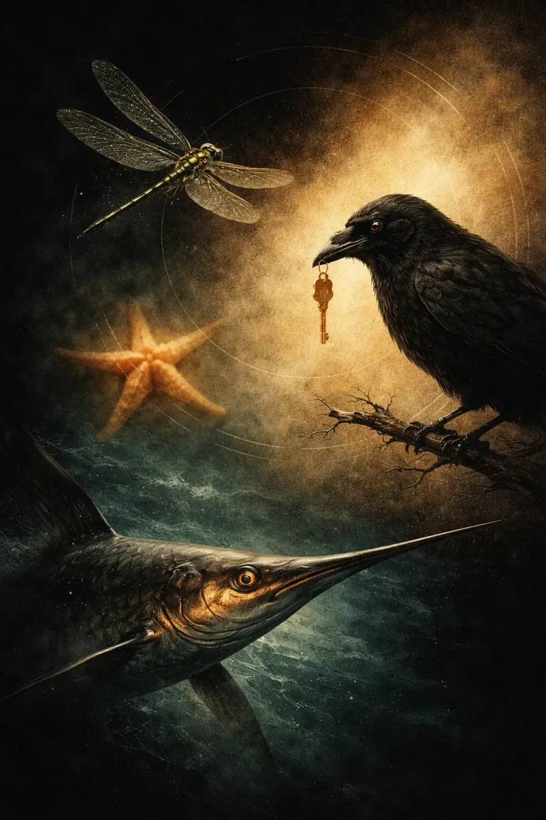 Different animals beside a clock, exploring how living things perceive time