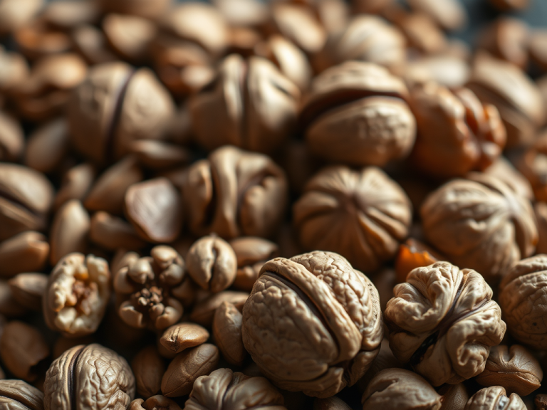Walnuts and assorted seeds
